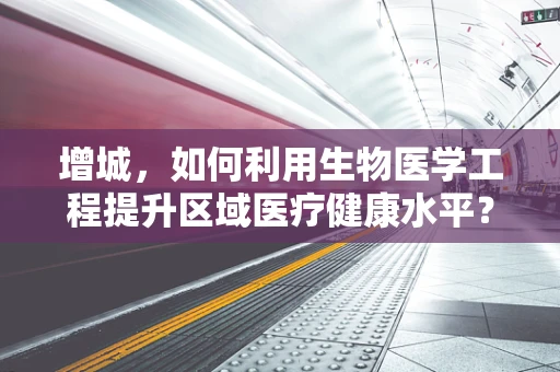 增城，如何利用生物医学工程提升区域医疗健康水平？