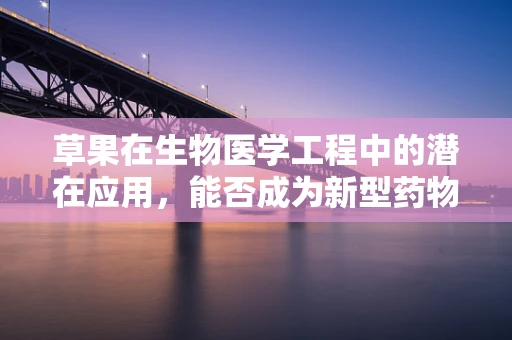 草果在生物医学工程中的潜在应用，能否成为新型药物载体？