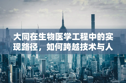 大同在生物医学工程中的实现路径，如何跨越技术与人文的鸿沟？