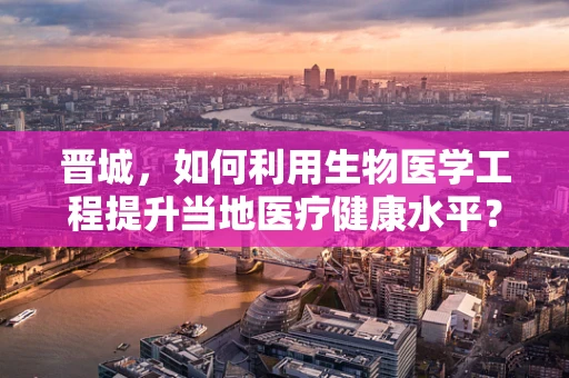 晋城，如何利用生物医学工程提升当地医疗健康水平？