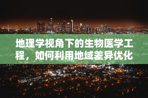 地理学视角下的生物医学工程，如何利用地域差异优化医疗资源配置？