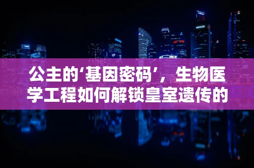 公主的‘基因密码’，生物医学工程如何解锁皇室遗传的秘密？
