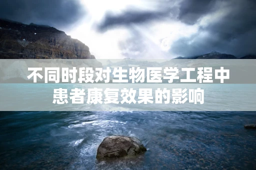 不同时段对生物医学工程中患者康复效果的影响