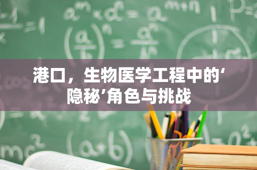 港口，生物医学工程中的‘隐秘’角色与挑战