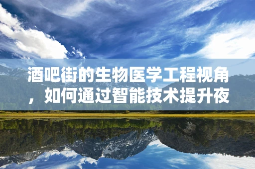 酒吧街的生物医学工程视角，如何通过智能技术提升夜间安全与健康？