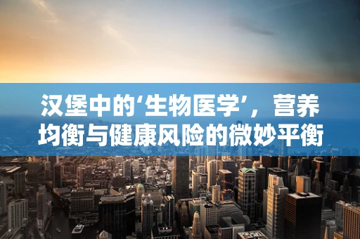汉堡中的‘生物医学’，营养均衡与健康风险的微妙平衡