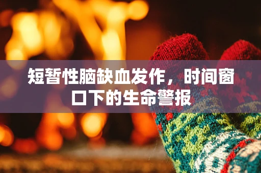 短暂性脑缺血发作，时间窗口下的生命警报