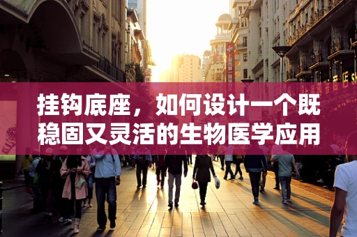 挂钩底座，如何设计一个既稳固又灵活的生物医学应用支撑结构？