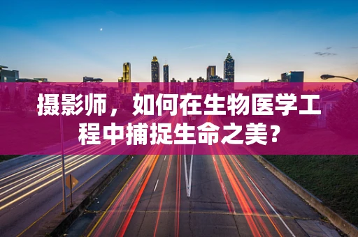 摄影师，如何在生物医学工程中捕捉生命之美？