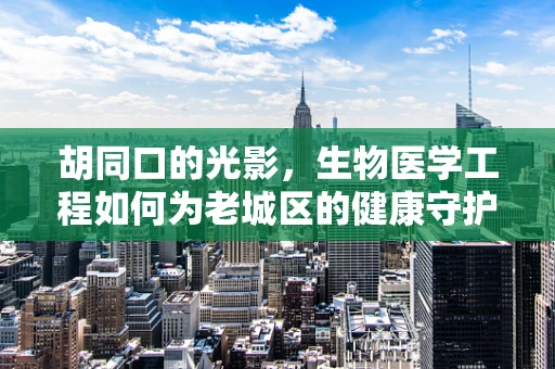 胡同口的光影，生物医学工程如何为老城区的健康守护添砖加瓦？