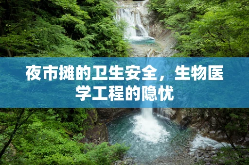 夜市摊的卫生安全，生物医学工程的隐忧