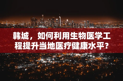 韩城，如何利用生物医学工程提升当地医疗健康水平？