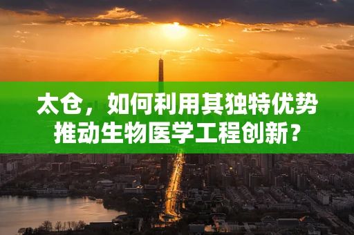 太仓，如何利用其独特优势推动生物医学工程创新？