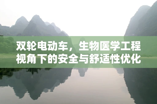 双轮电动车，生物医学工程视角下的安全与舒适性优化策略