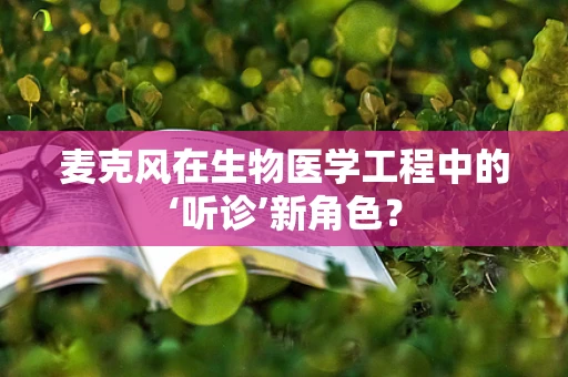 麦克风在生物医学工程中的‘听诊’新角色？