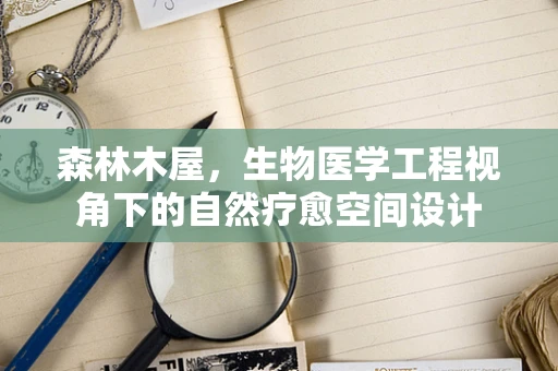森林木屋，生物医学工程视角下的自然疗愈空间设计