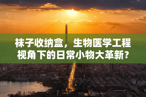 袜子收纳盒，生物医学工程视角下的日常小物大革新？