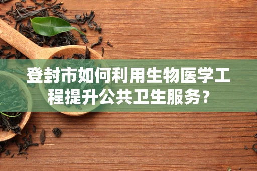 登封市如何利用生物医学工程提升公共卫生服务？