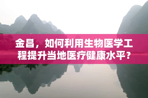 金昌，如何利用生物医学工程提升当地医疗健康水平？