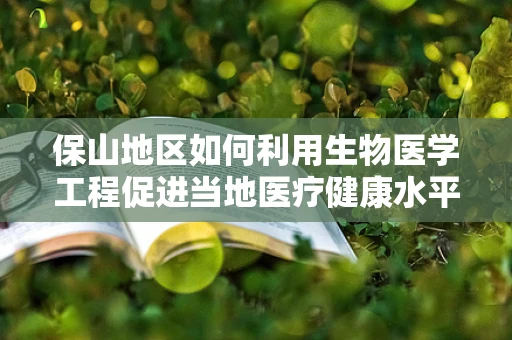 保山地区如何利用生物医学工程促进当地医疗健康水平提升？