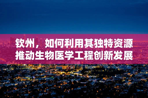 钦州，如何利用其独特资源推动生物医学工程创新发展？