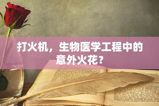 打火机，生物医学工程中的意外火花？