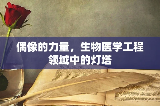 偶像的力量，生物医学工程领域中的灯塔