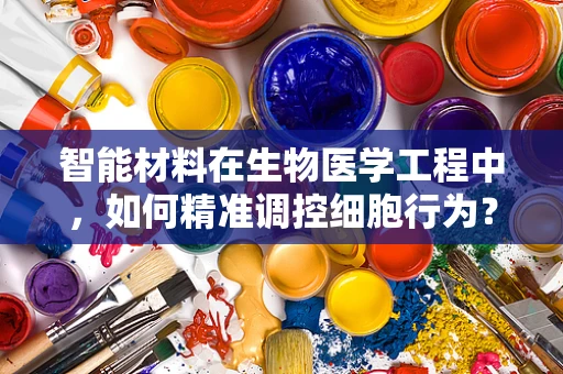 智能材料在生物医学工程中，如何精准调控细胞行为？