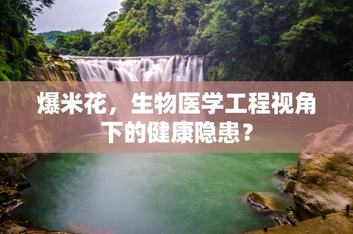 爆米花，生物医学工程视角下的健康隐患？