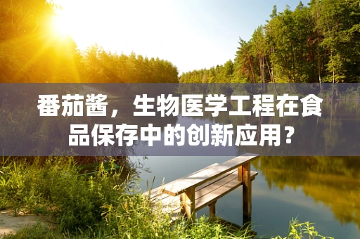 番茄酱，生物医学工程在食品保存中的创新应用？