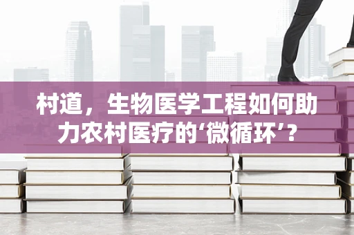村道，生物医学工程如何助力农村医疗的‘微循环’？
