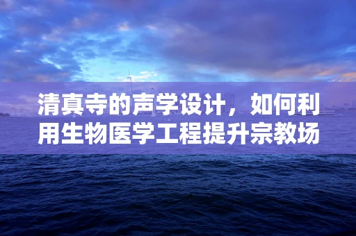清真寺的声学设计，如何利用生物医学工程提升宗教场所的声环境？