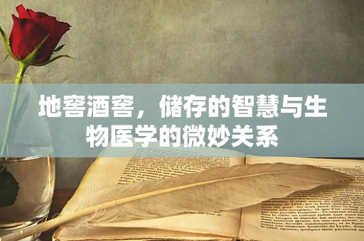 地窖酒窖，储存的智慧与生物医学的微妙关系