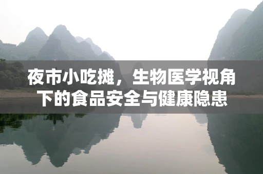 夜市小吃摊，生物医学视角下的食品安全与健康隐患