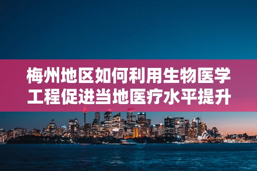 梅州地区如何利用生物医学工程促进当地医疗水平提升？