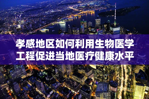 孝感地区如何利用生物医学工程促进当地医疗健康水平提升？