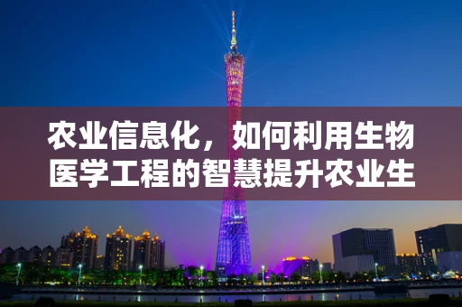 农业信息化，如何利用生物医学工程的智慧提升农业生产效率？