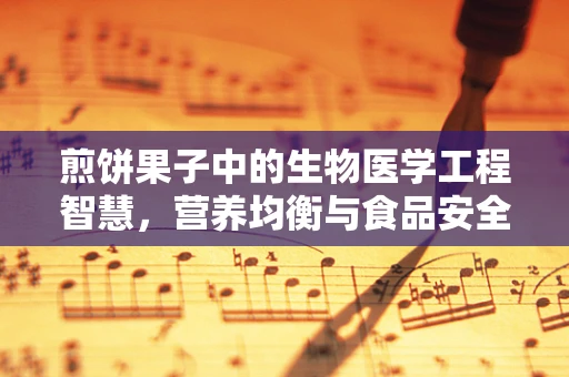 煎饼果子中的生物医学工程智慧，营养均衡与食品安全的新视角