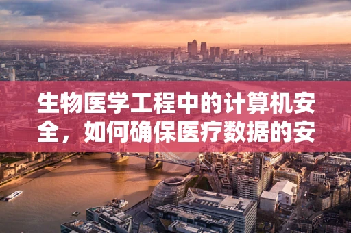 生物医学工程中的计算机安全，如何确保医疗数据的安全无虞？