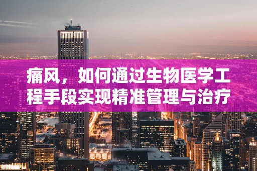 痛风，如何通过生物医学工程手段实现精准管理与治疗？