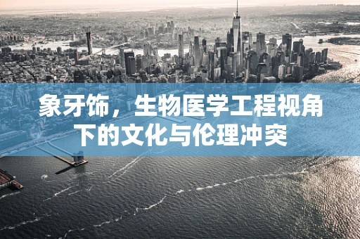 象牙饰，生物医学工程视角下的文化与伦理冲突