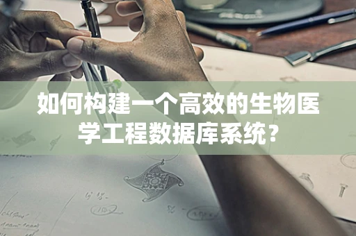 如何构建一个高效的生物医学工程数据库系统？
