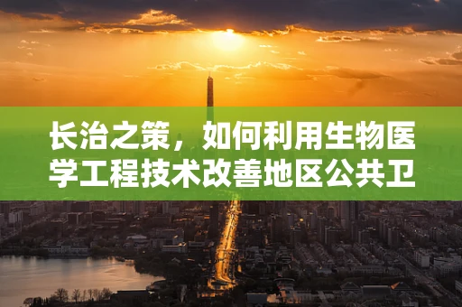 长治之策，如何利用生物医学工程技术改善地区公共卫生？