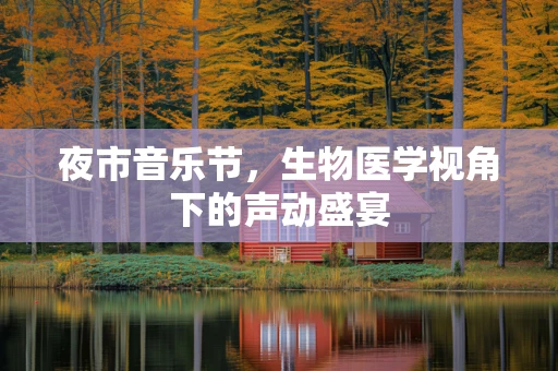 夜市音乐节，生物医学视角下的声动盛宴