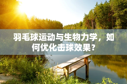 羽毛球运动与生物力学，如何优化击球效果？