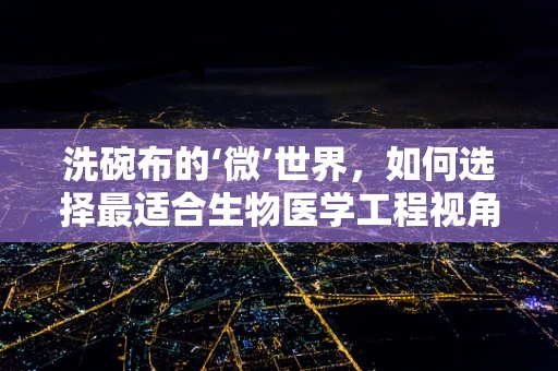洗碗布的‘微’世界，如何选择最适合生物医学工程视角的清洁工具？