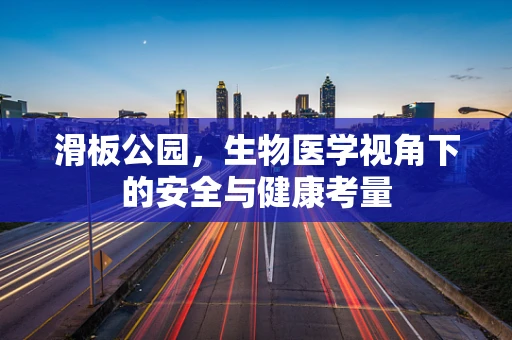 滑板公园，生物医学视角下的安全与健康考量