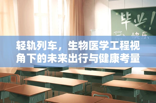 轻轨列车，生物医学工程视角下的未来出行与健康考量