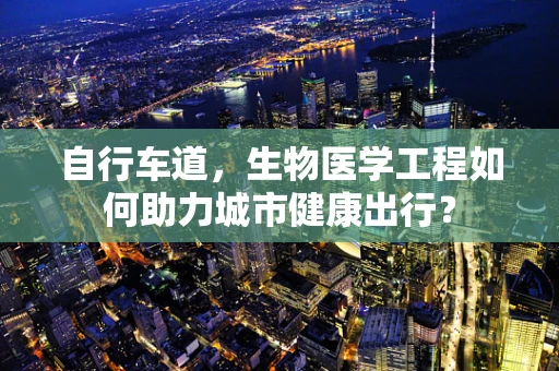 自行车道，生物医学工程如何助力城市健康出行？