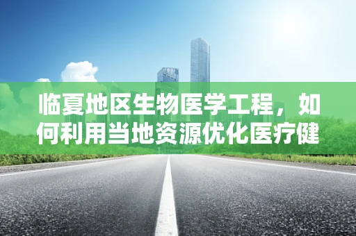 临夏地区生物医学工程，如何利用当地资源优化医疗健康服务？